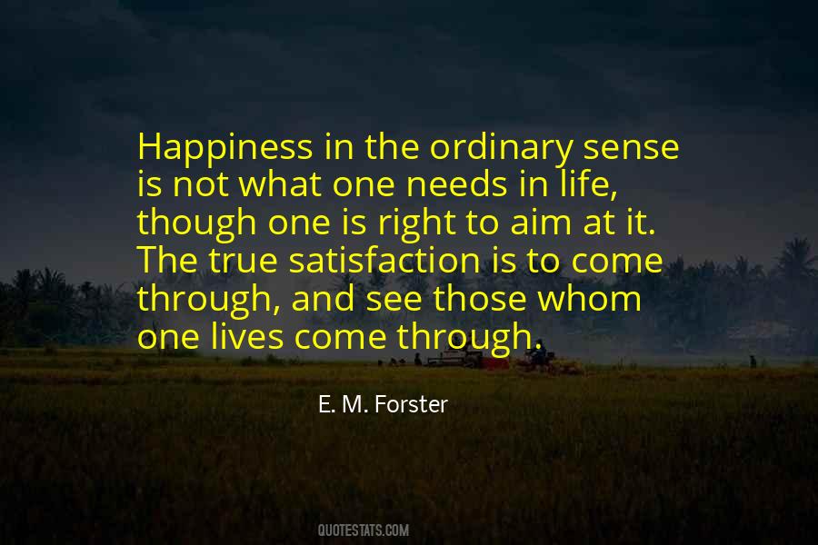 Quotes About Satisfaction In Life #185136