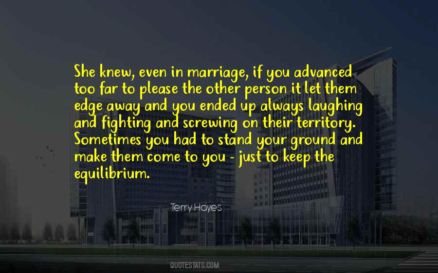 Quotes About Marriage Fighting #295188