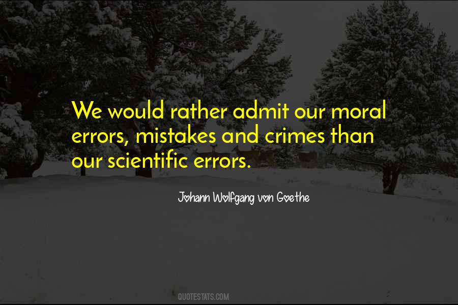 Quotes About Mistakes And Errors #1089859