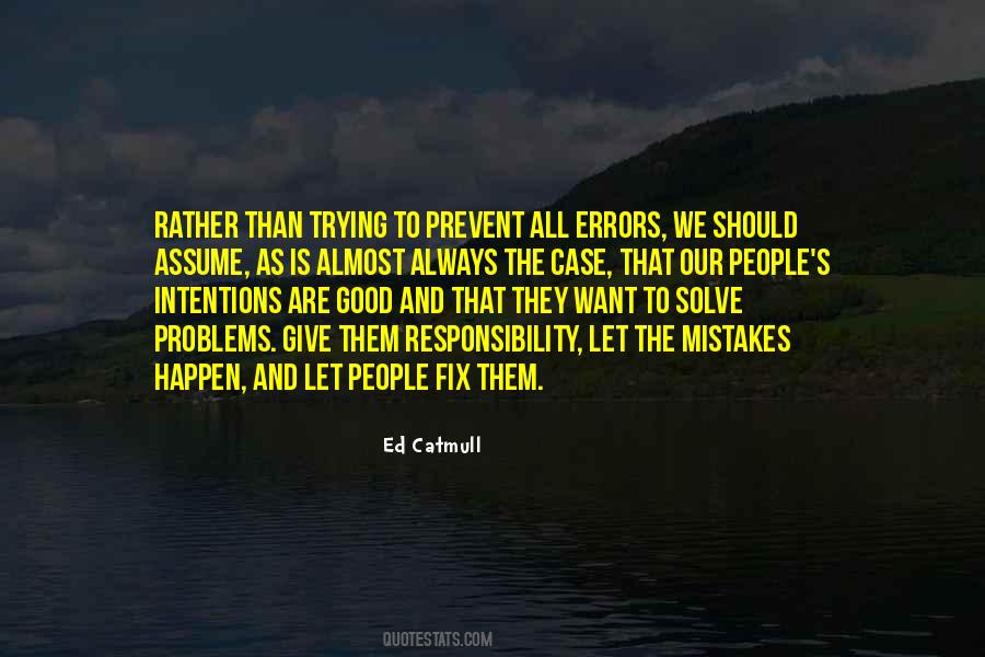 Quotes About Mistakes And Errors #431901