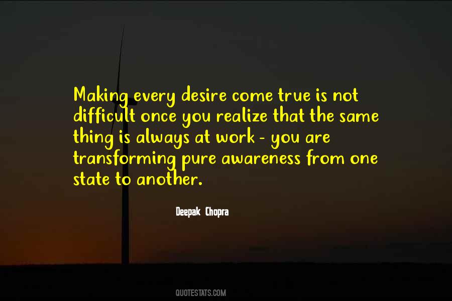 Quotes About True Desire #66819