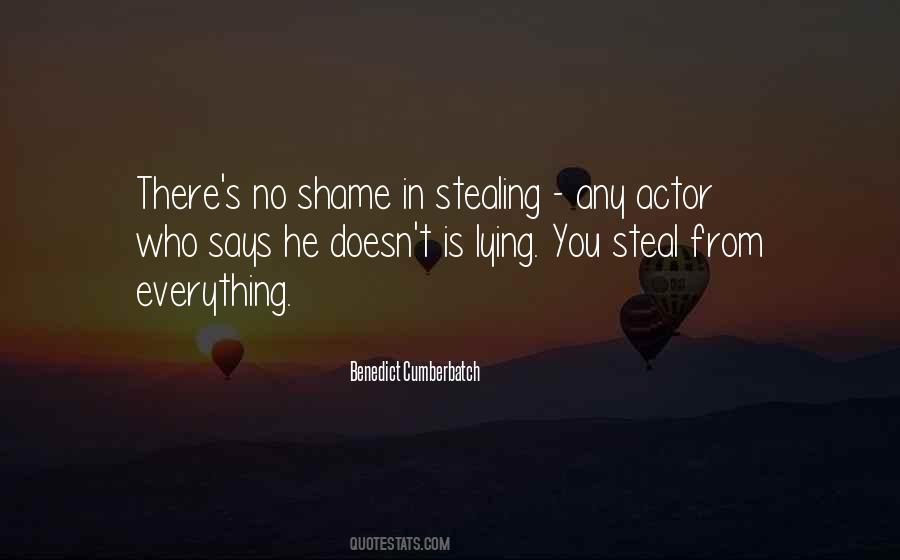 Quotes About Stealing #1042614