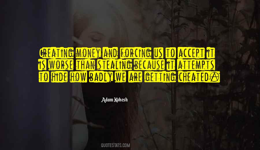 Quotes About Stealing #1238295