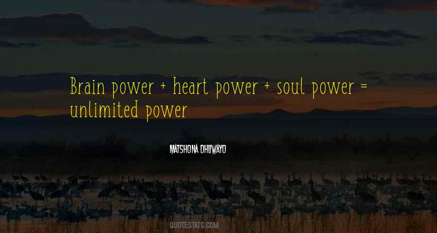 Power Heart Quotes #456675