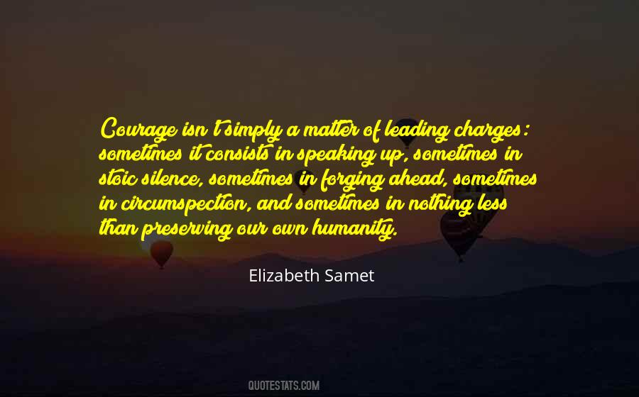 Quotes About Speaking And Silence #1397898