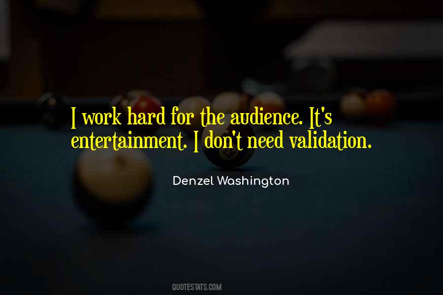 Need For Validation Quotes #397844
