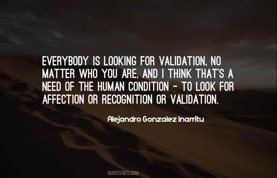 Need For Validation Quotes #411693