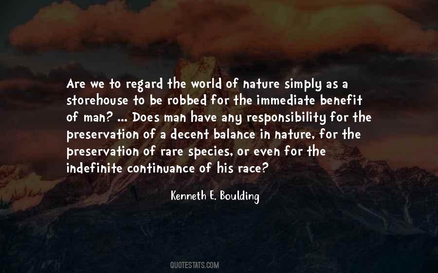 Quotes About The Balance Of Nature #148092