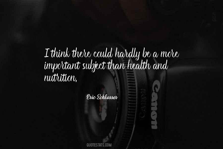 Quotes About Nutrition #1728755
