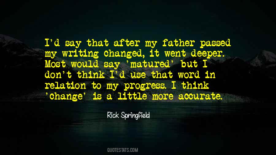 Change In Progress Quotes #1765116
