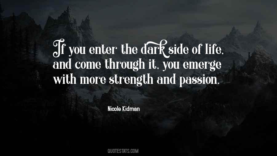 Our Dark Sides Quotes #1073861