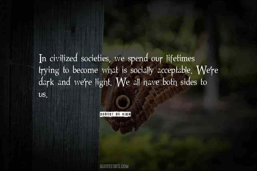 Our Dark Sides Quotes #412695