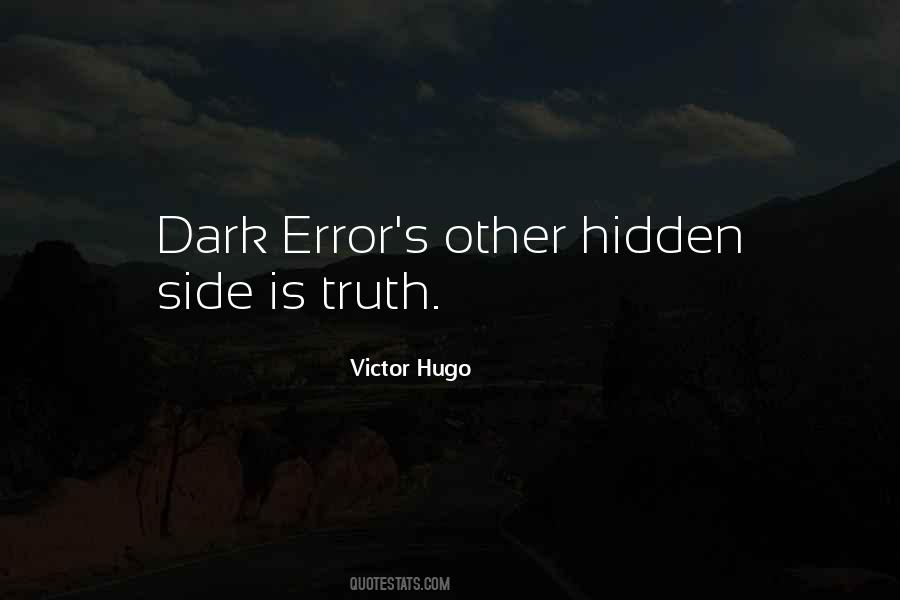 Our Dark Sides Quotes #544767