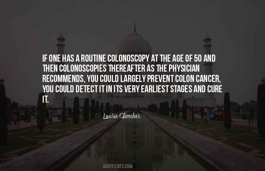Quotes About Colon Cancer #220689