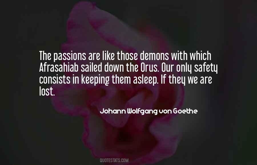 Quotes About Passions #1737766