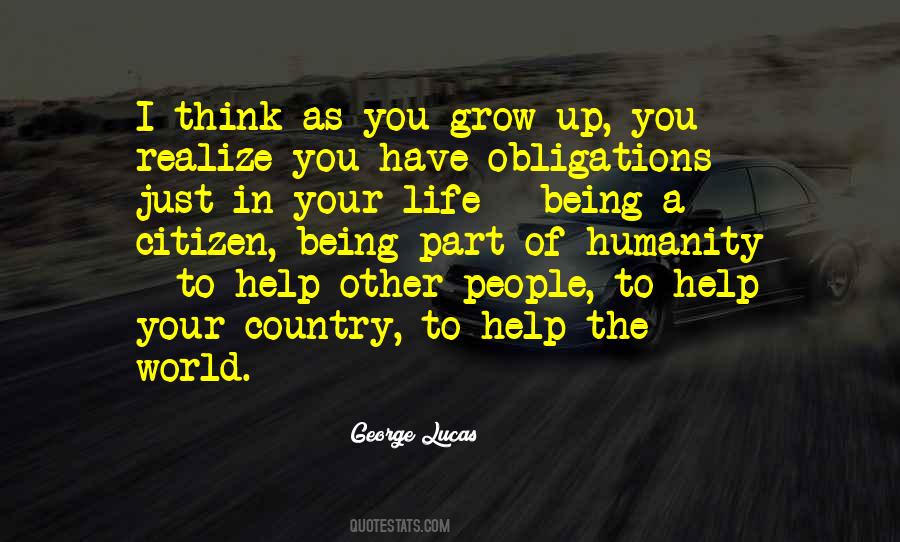 Quotes About Helping The World #210232