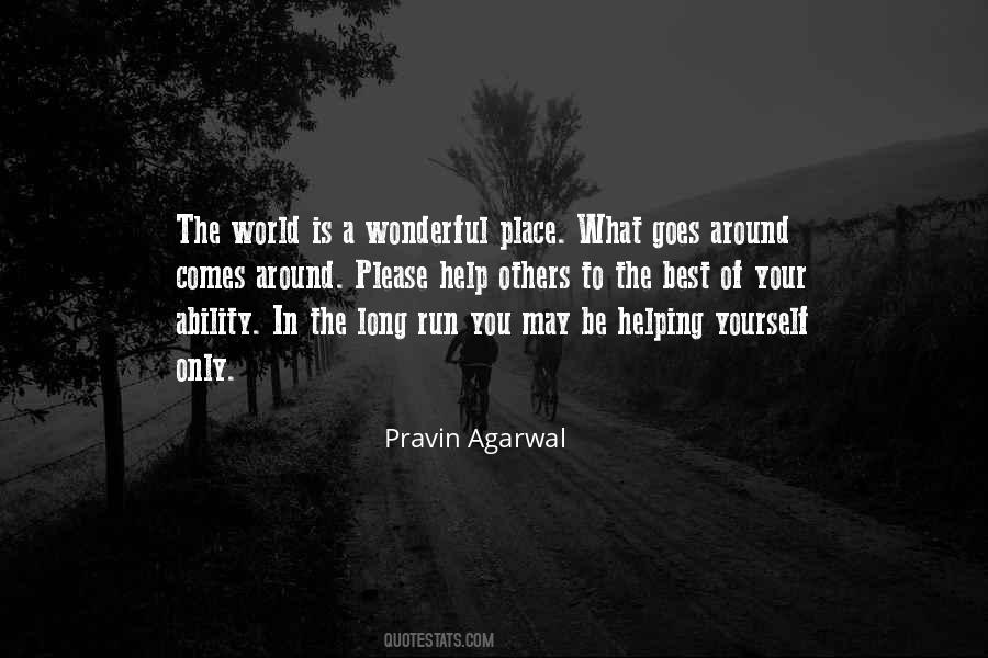 Quotes About Helping The World #240669