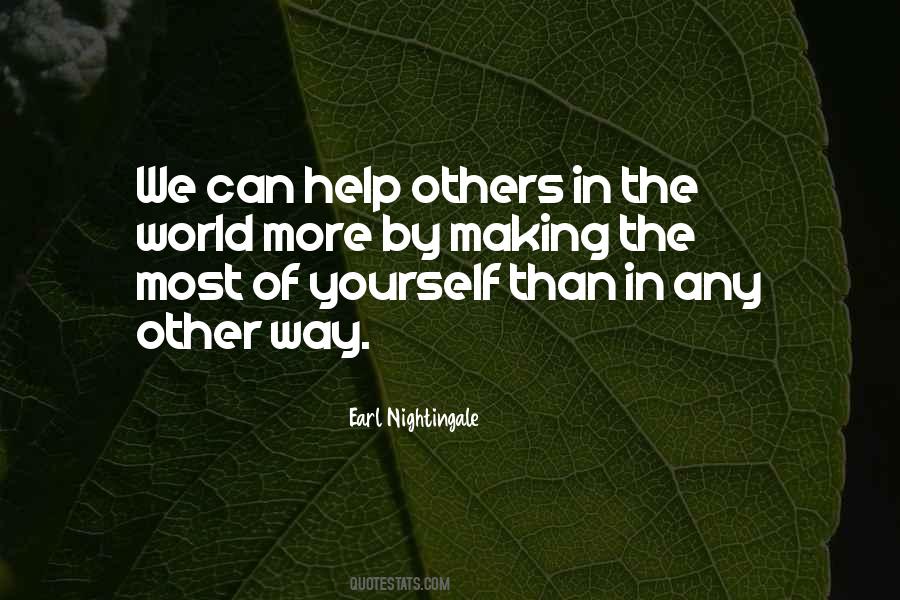 Quotes About Helping The World #628885