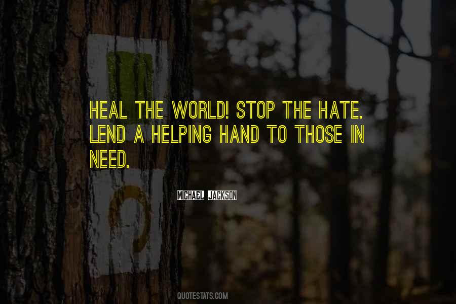 Quotes About Helping The World #853750