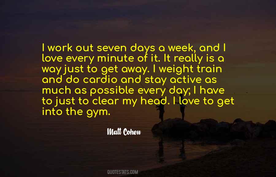 Quotes About Cardio #1442194