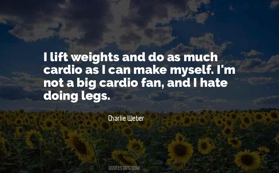 Quotes About Cardio #1669983