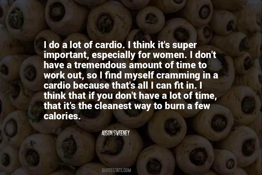 Quotes About Cardio #1671221