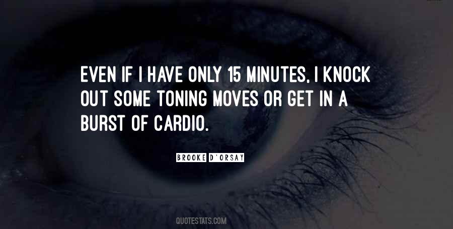 Quotes About Cardio #418321