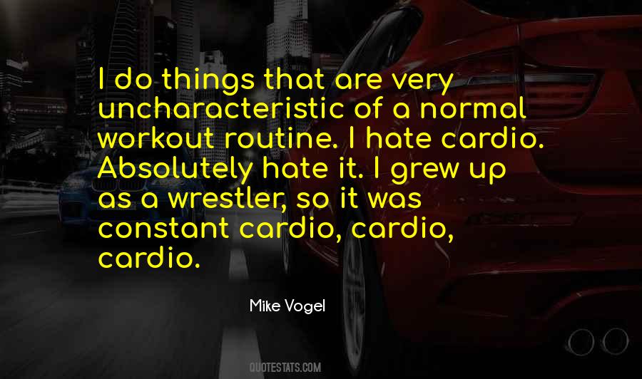 Quotes About Cardio #446436