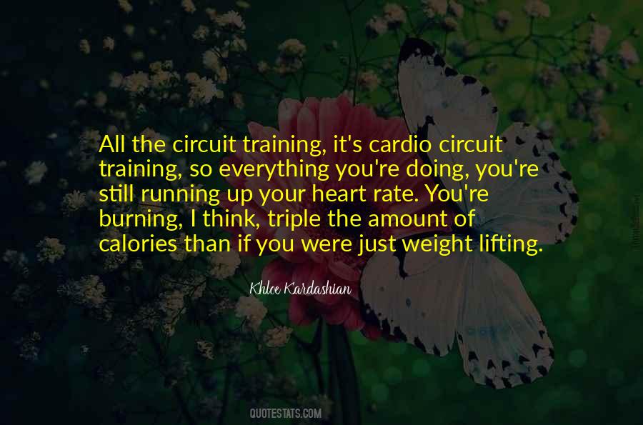 Quotes About Cardio #633206