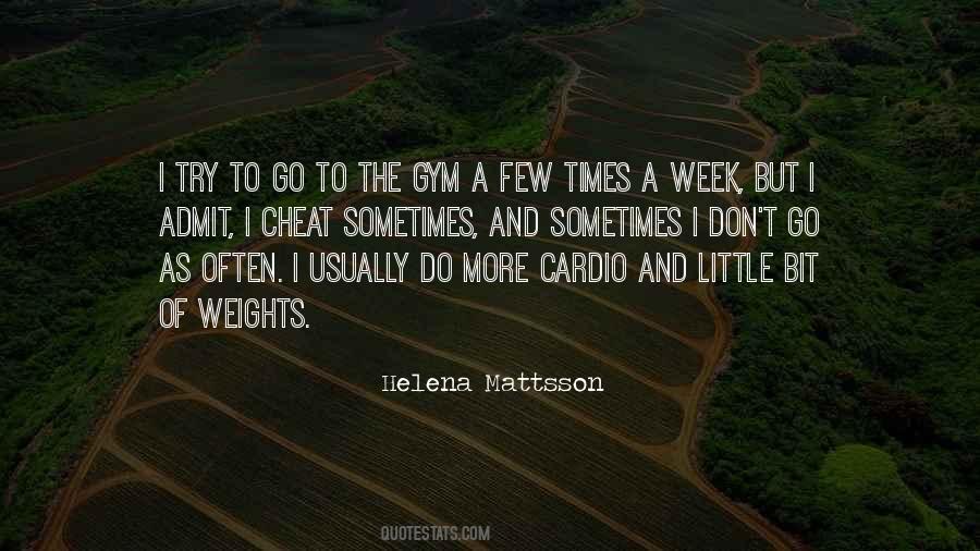 Quotes About Cardio #761719