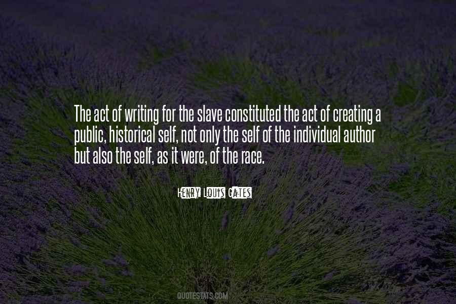 Act Of Writing Quotes #150046