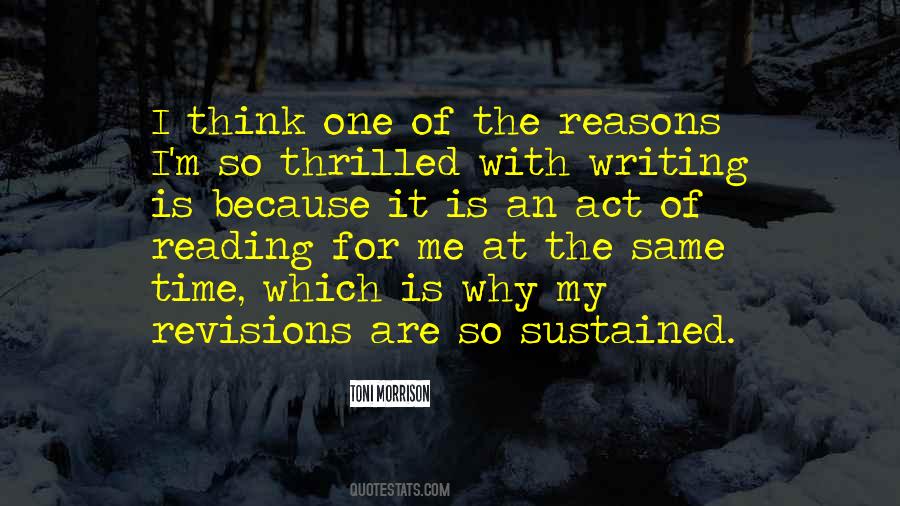 Act Of Writing Quotes #33645