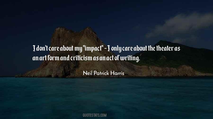 Act Of Writing Quotes #731058