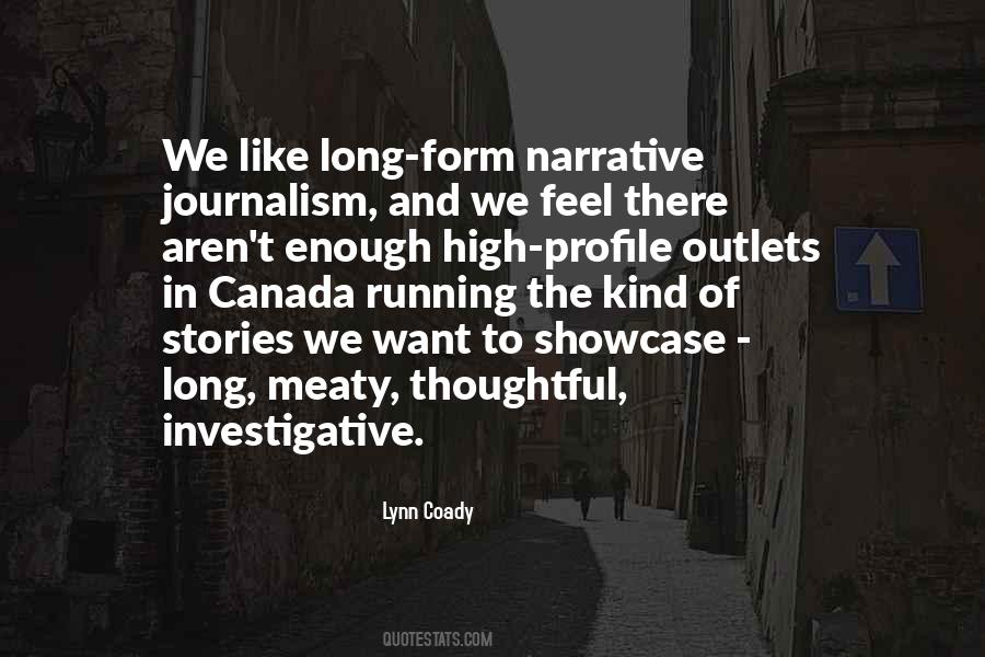Quotes About Investigative Journalism #1295874