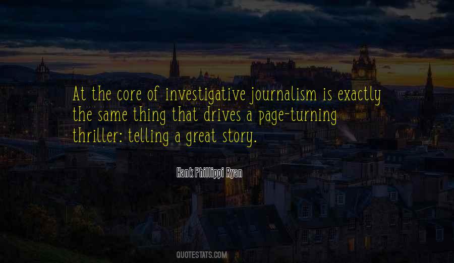 Quotes About Investigative Journalism #310145