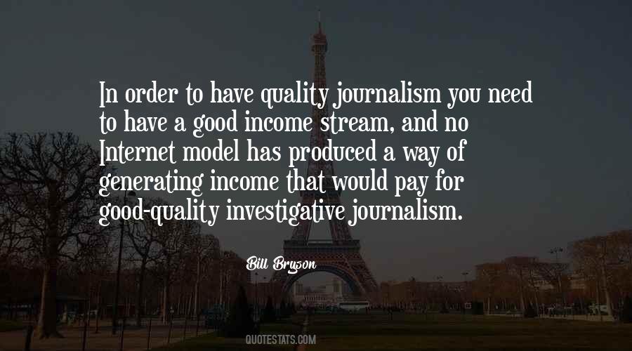 Quotes About Investigative Journalism #414592