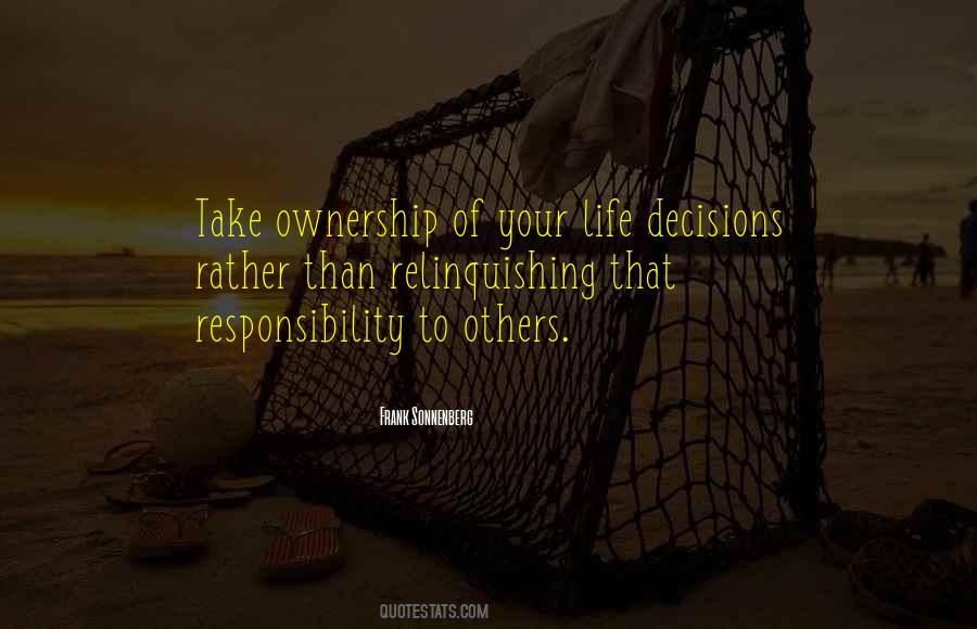 Quotes About Life Decisions #1141515