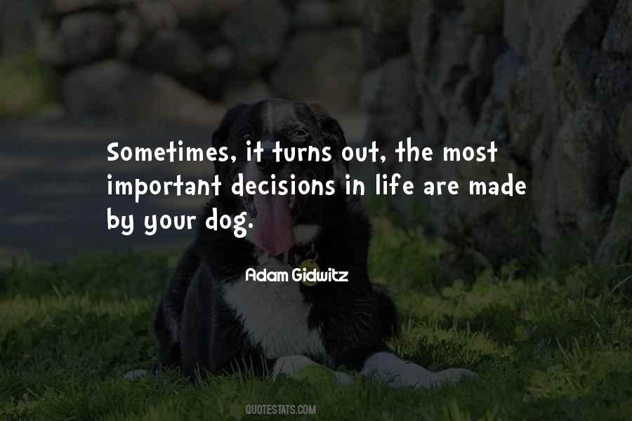 Quotes About Life Decisions #135774