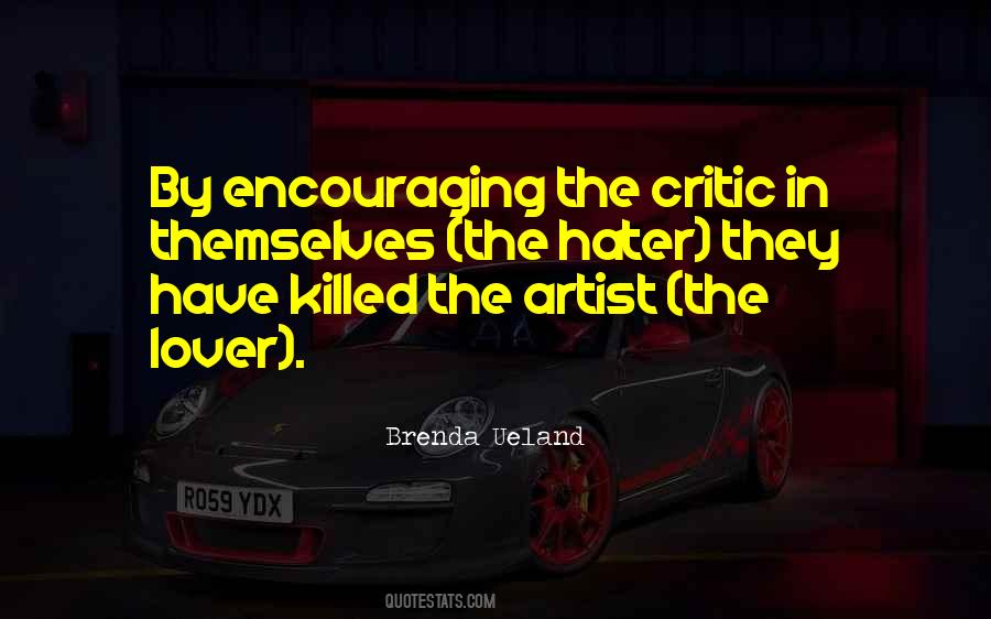 Inspiring Artist Quotes #110702