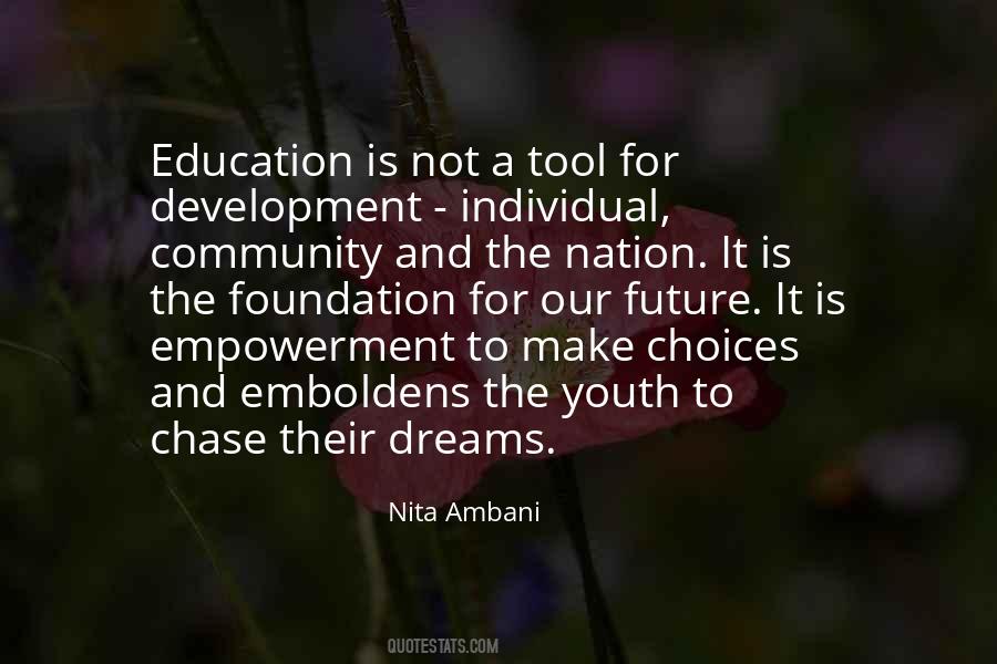 Quotes About Development Education #417673