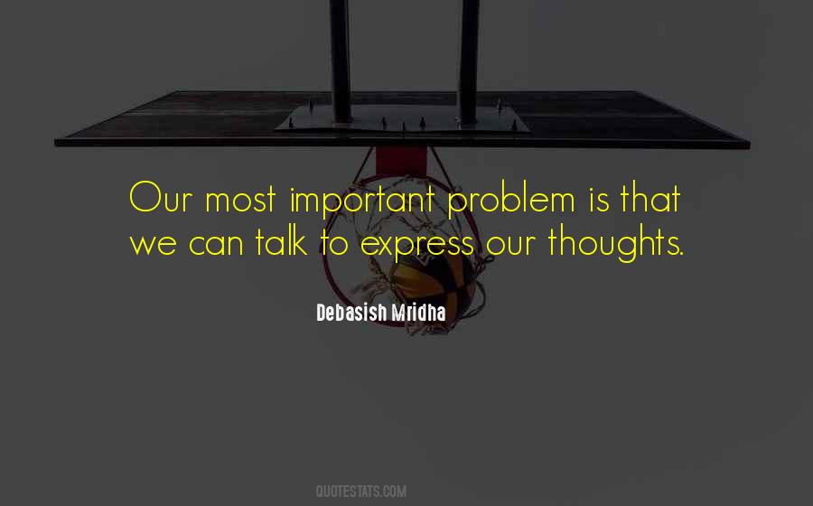 Quotes About Too Many Thoughts #4082