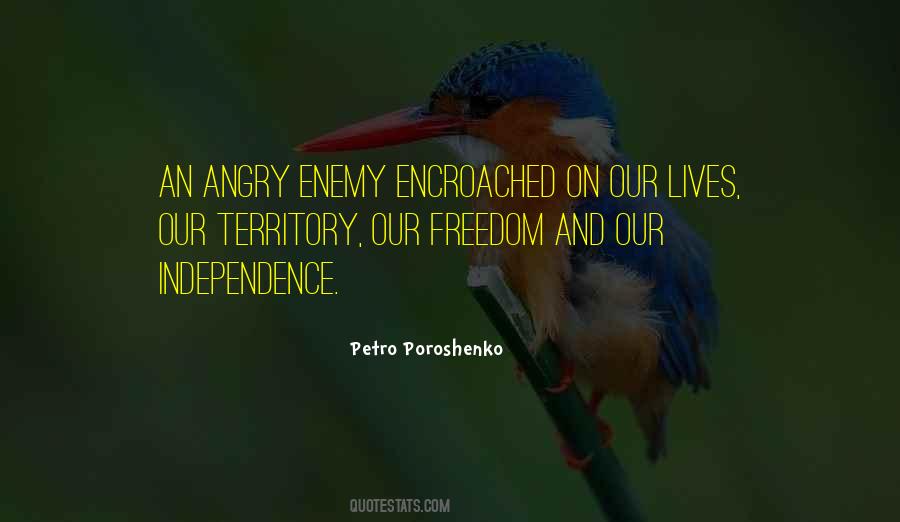 Encroached Upon Quotes #1512153