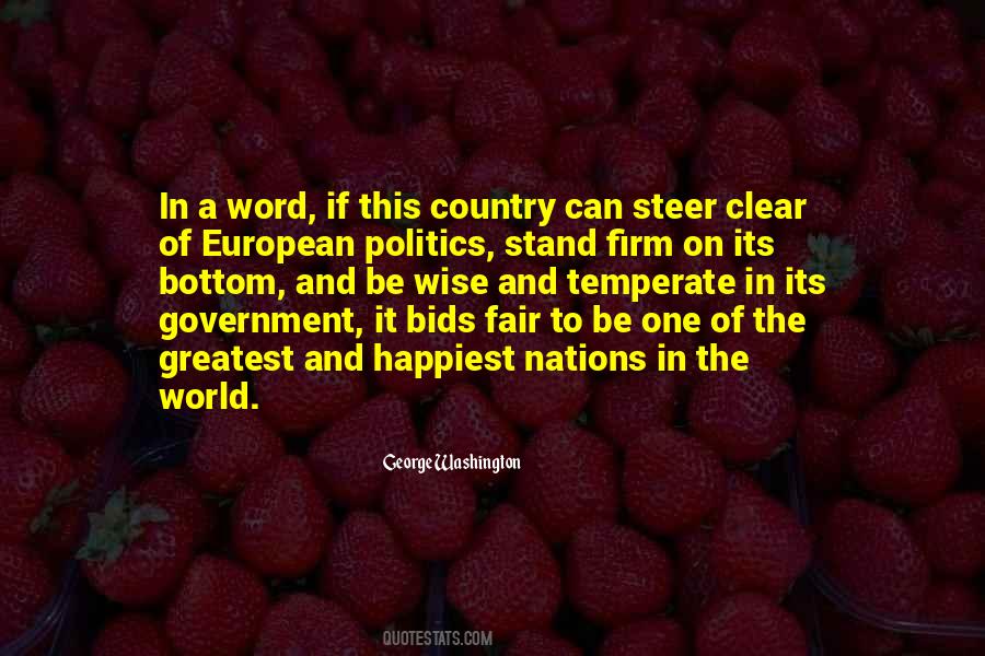 Quotes About One World Government #1244712