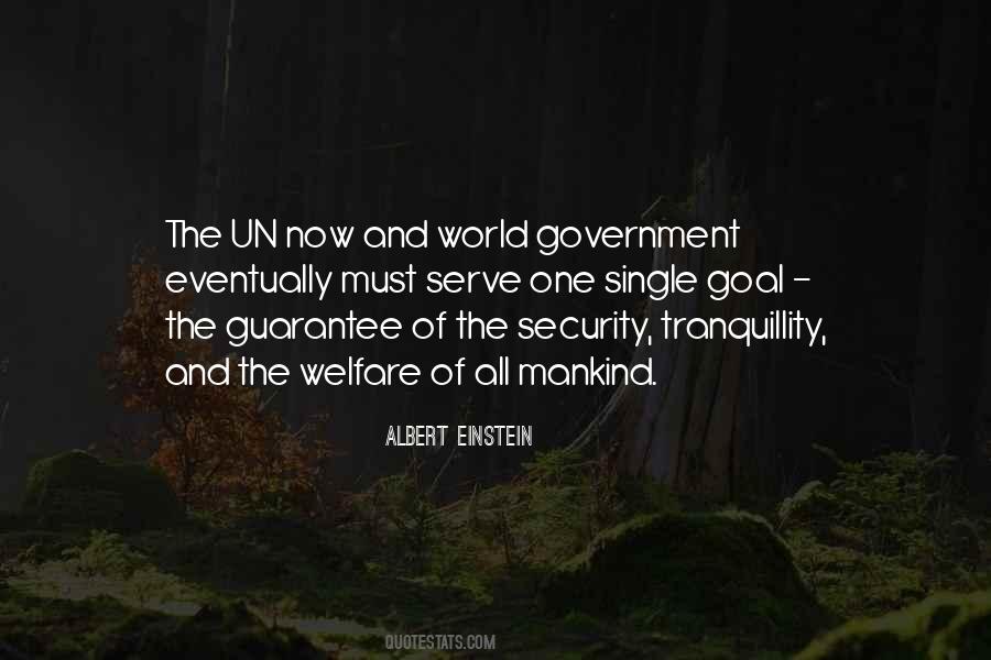 Quotes About One World Government #926247