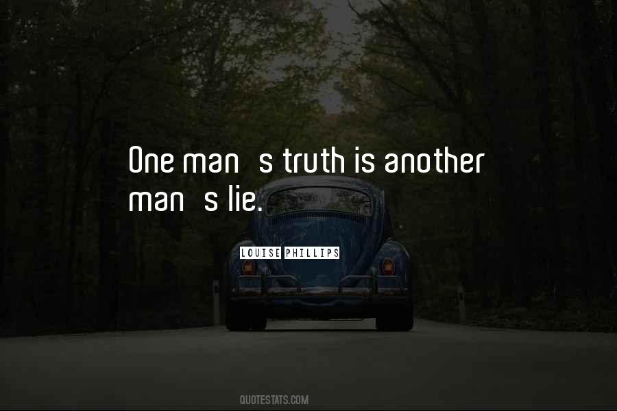 Quotes About One Man #1139304