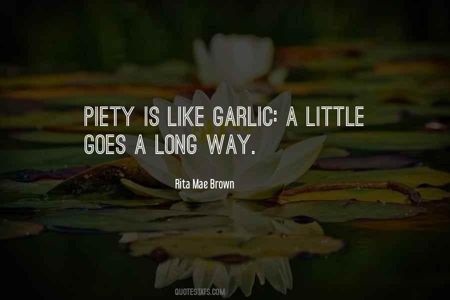 A Little Goes A Long Way Quotes #397617