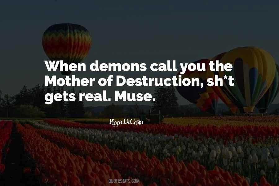 Urban Fantasy Demons Quotes #1694427
