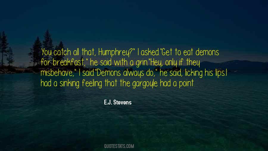 Urban Fantasy Demons Quotes #388602