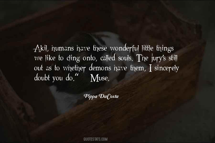 Urban Fantasy Demons Quotes #764367