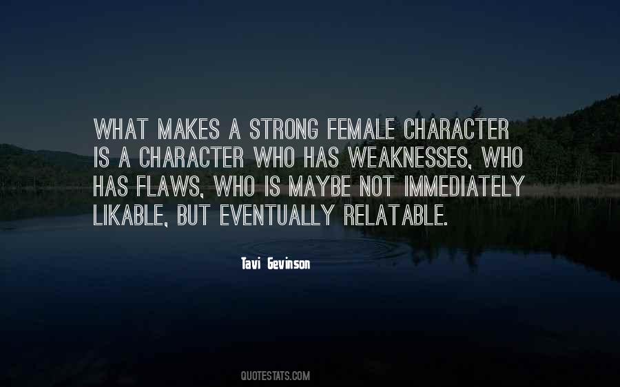 Strong Female Quotes #22432